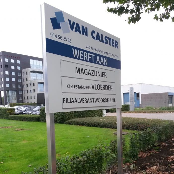 Ongelijkbenig brut aluminium U-profiel voor panelen