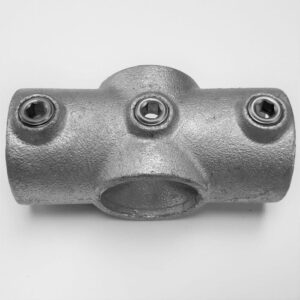 Buiskoppeling A22 vlak kruisstuk 42,4mm