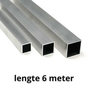 vierkant profiel, brut aluminium vierkant profiel, vierkant, afwerkingsprofiel, bouwprofiel, vierkante buis, vierkante koker
