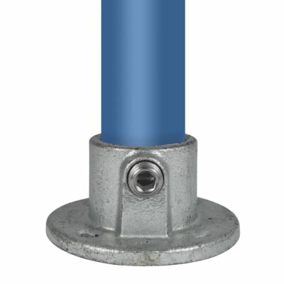 Buiskoppeling A10 ronde voet of muursteun 26,9mm - Afbeelding 2