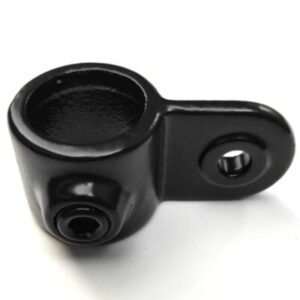 Zwarte buiskoppeling A36 paneelhouder 26,9mm