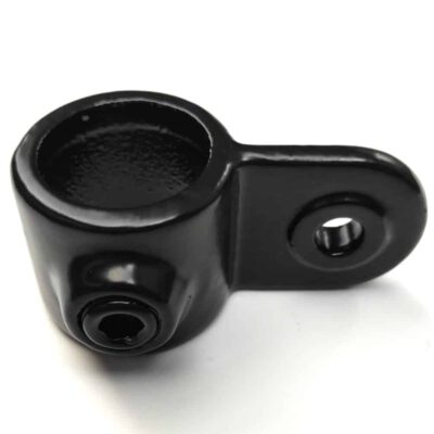 Zwarte buiskoppeling A36 paneelhouder 26,9mm