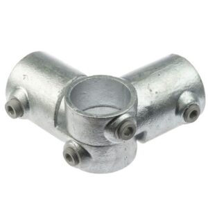 Buiskoppeling A21 verstelbaar hoekstuk 60,3mm