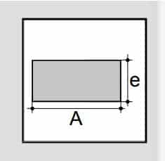 Platte profielen brut aluminium - Afbeelding 2